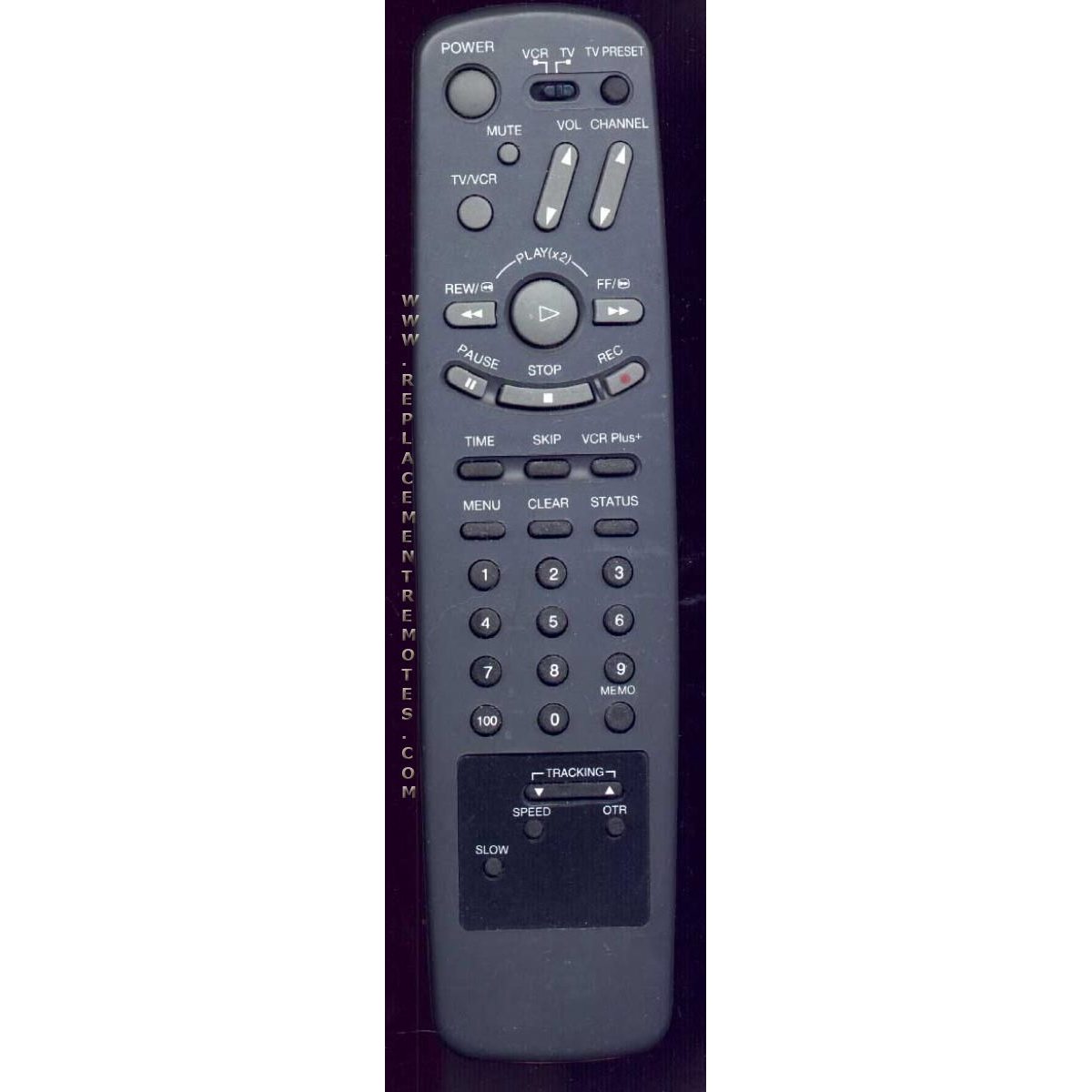 Magnavox 243814H VCR Remote Control