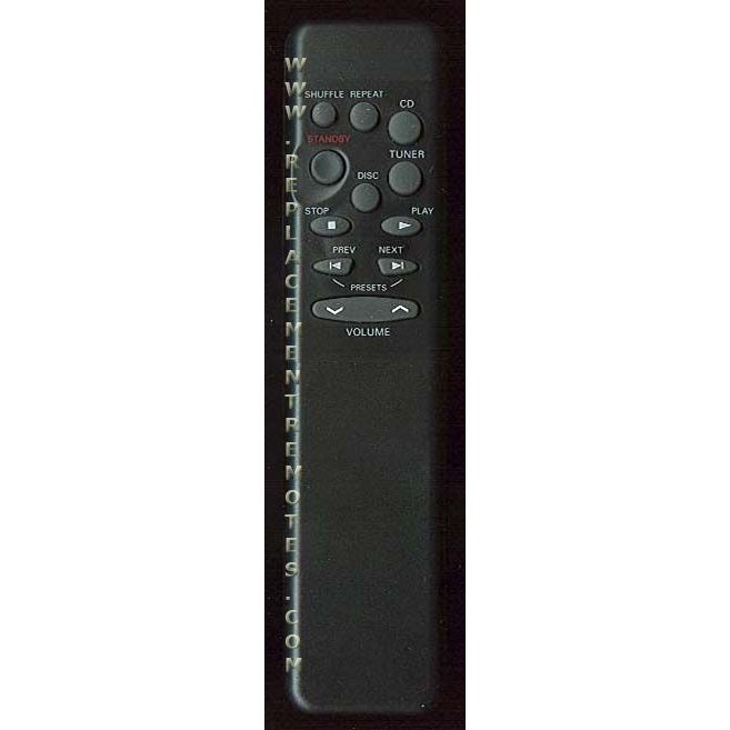 Magnavox 313914851721 Audio Remote Control