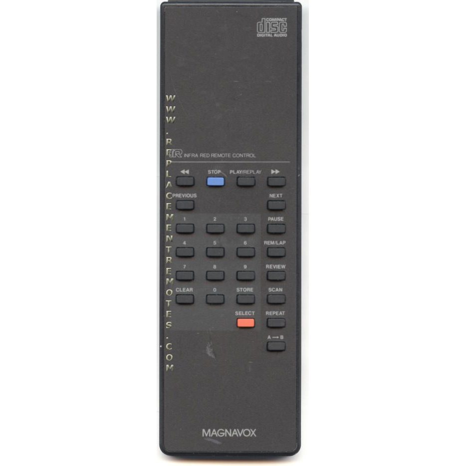 Magnavox 482221810186 Audio Remote Control