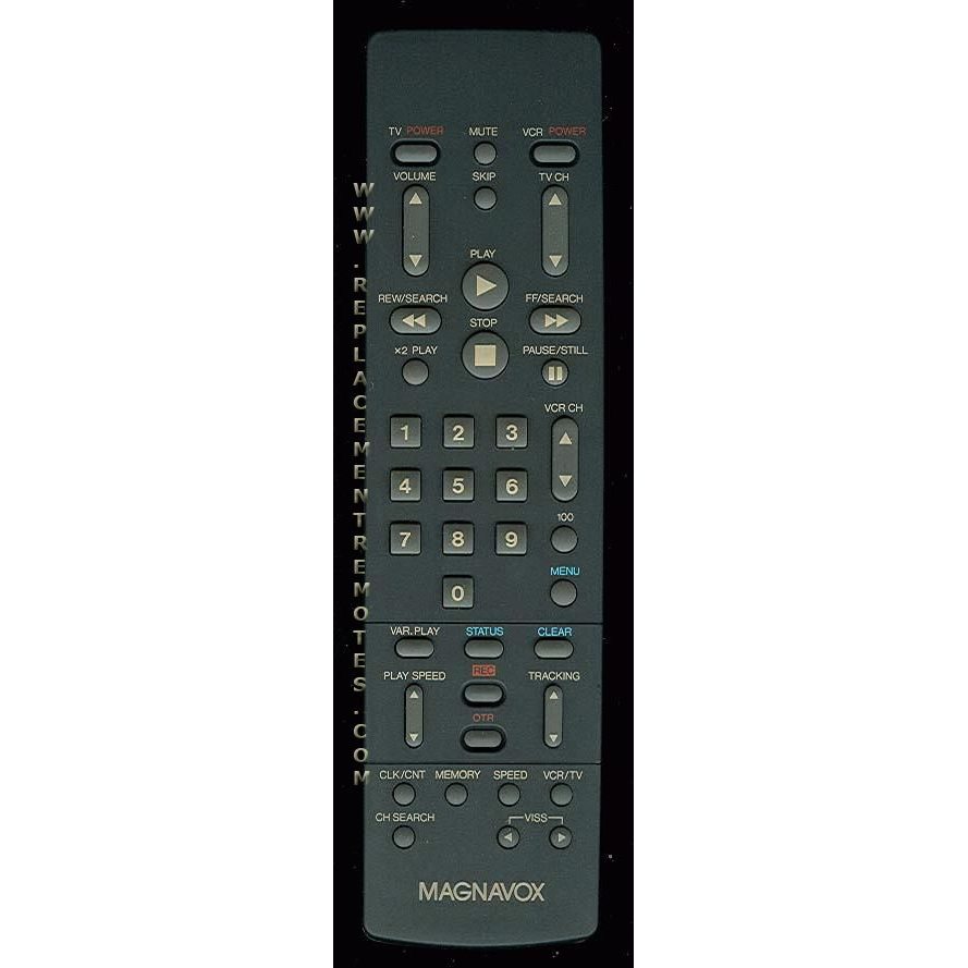 Magnavox 483521837114 VCR Remote Control