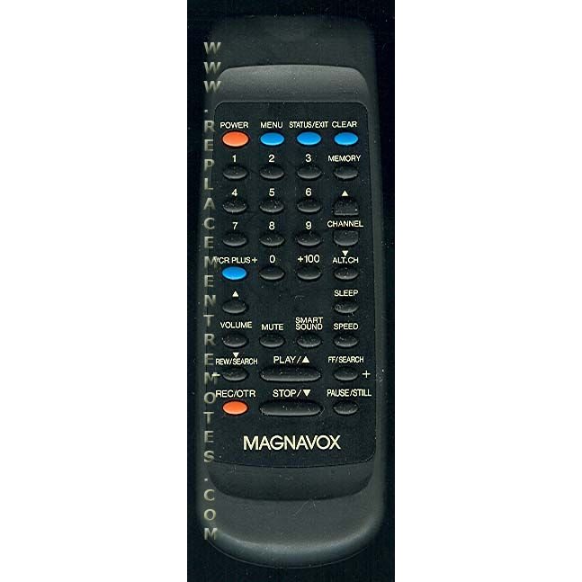 Magnavox 483521837185 VCR Remote Control