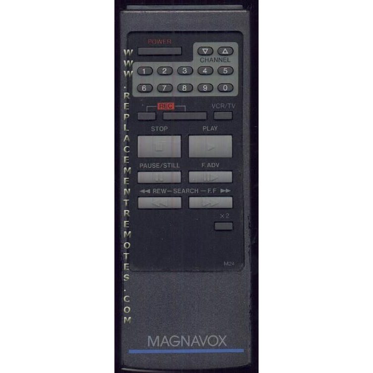 Magnavox M24 VCR Remote Control