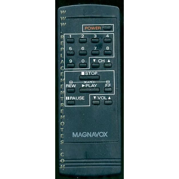 Magnavox MAG924 VCR Remote Control