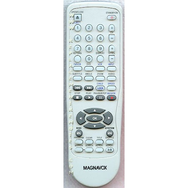 Magnavox MDV560VR DVD/VCR Remote Control