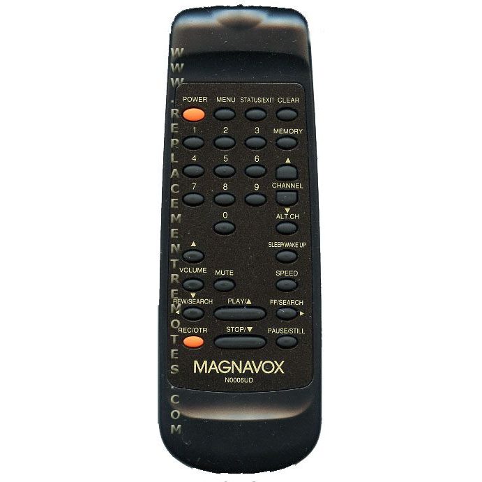 Magnavox N0006UD VCR Remote Control