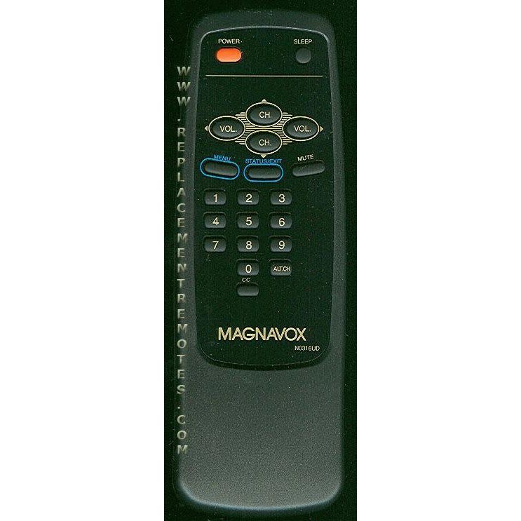 Magnavox N0306UD TV Remote Control