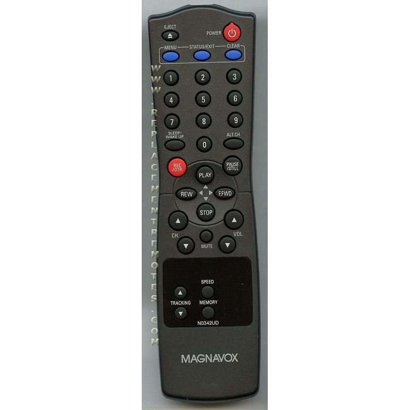 Magnavox N0342UD TV/VCR Remote Control