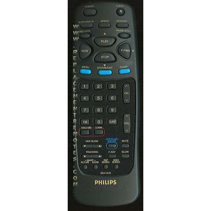 Magnavox N0410UD VCR Remote Control