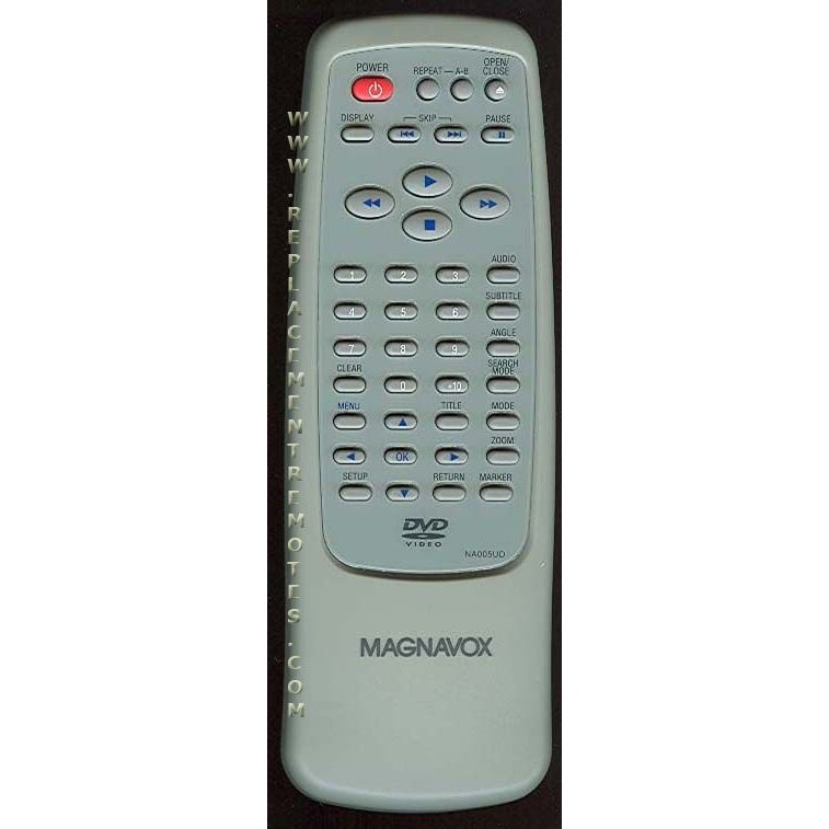 Magnavox NA005UD DVD Remote Control