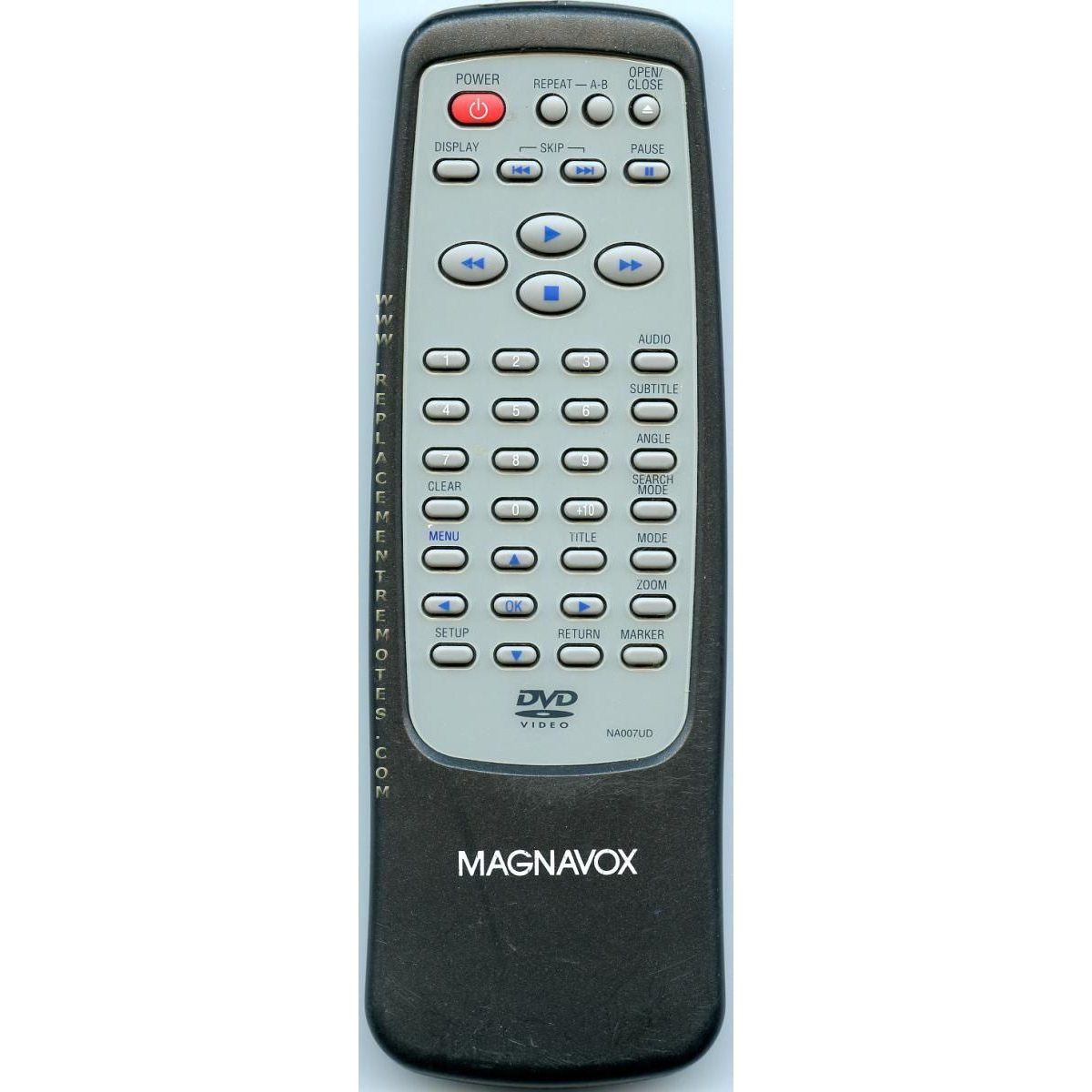 Magnavox NA007UD DVD Remote Control