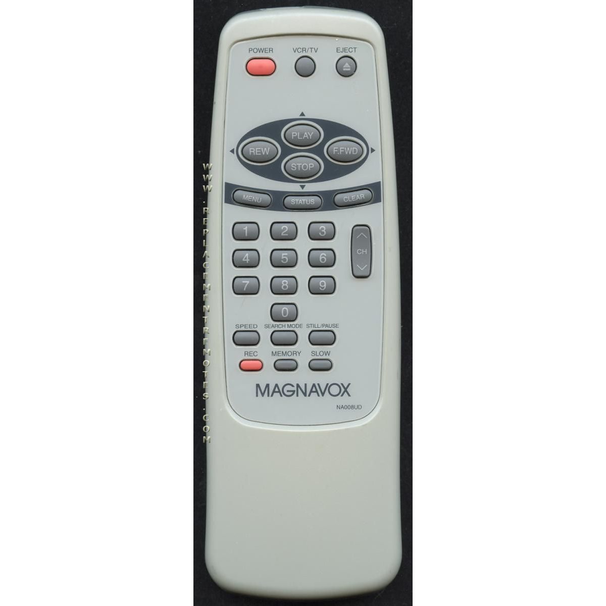 Magnavox NA008UD VCR Remote Control