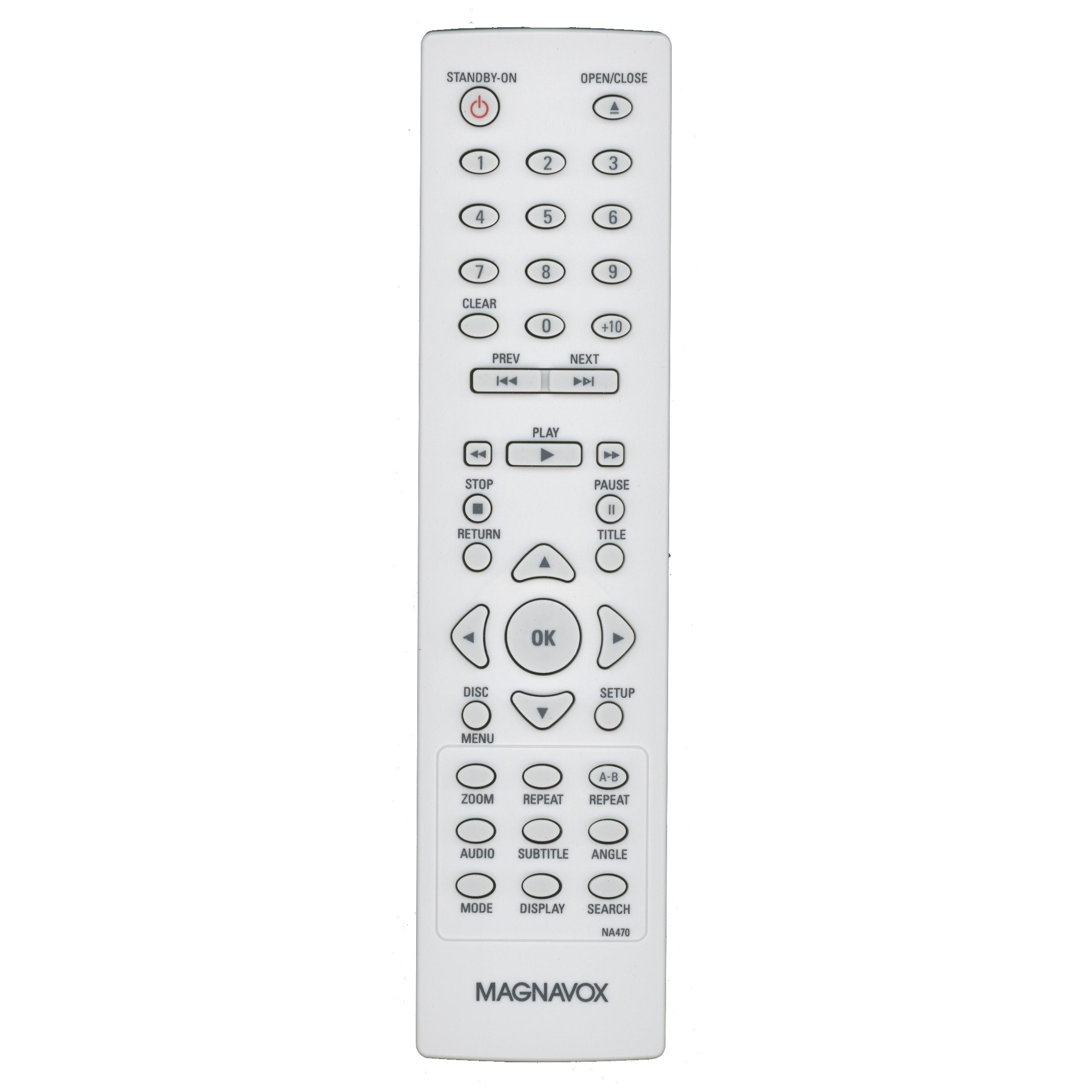 Magnavox NA470 DVD Remote Control