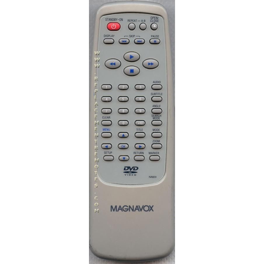 Magnavox NA820 DVD Remote Control