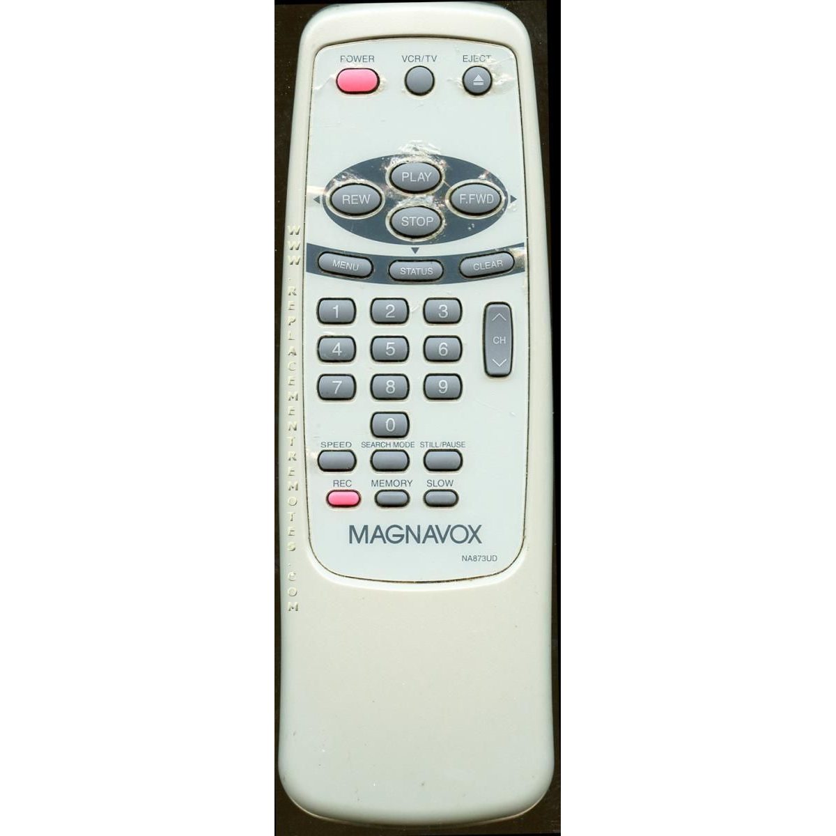 Magnavox NA873UD VCR Remote Control