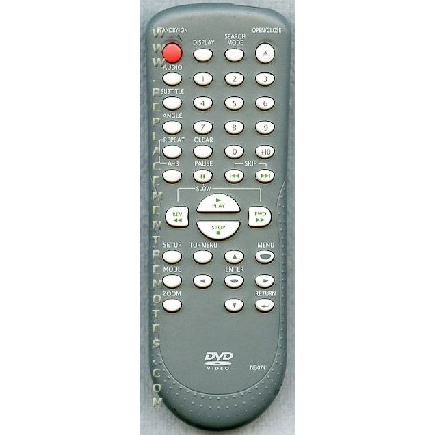 Magnavox NB074UD DVD Remote Control