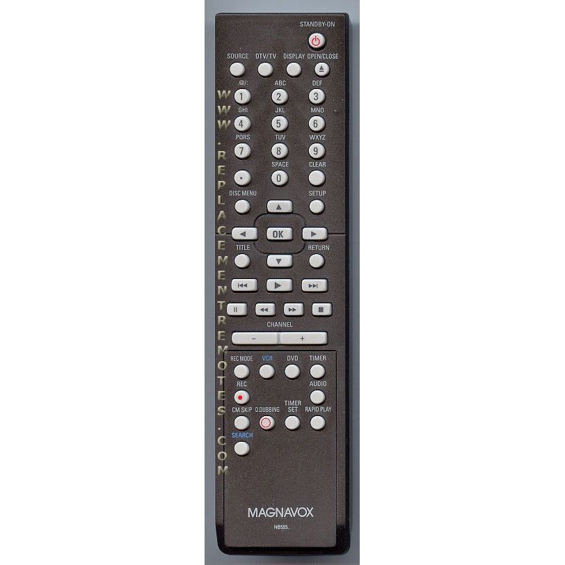 Magnavox NB555UD DVDR Remote Control