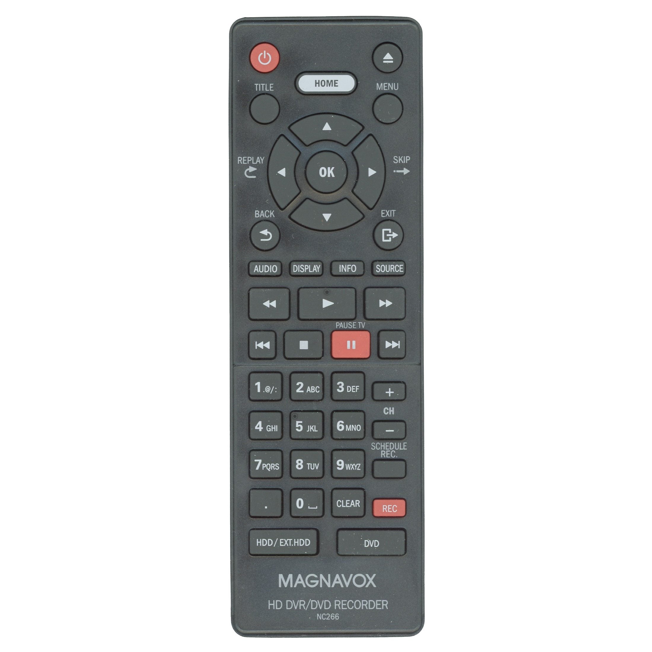 Magnavox NC266UH DVDR Remote Control