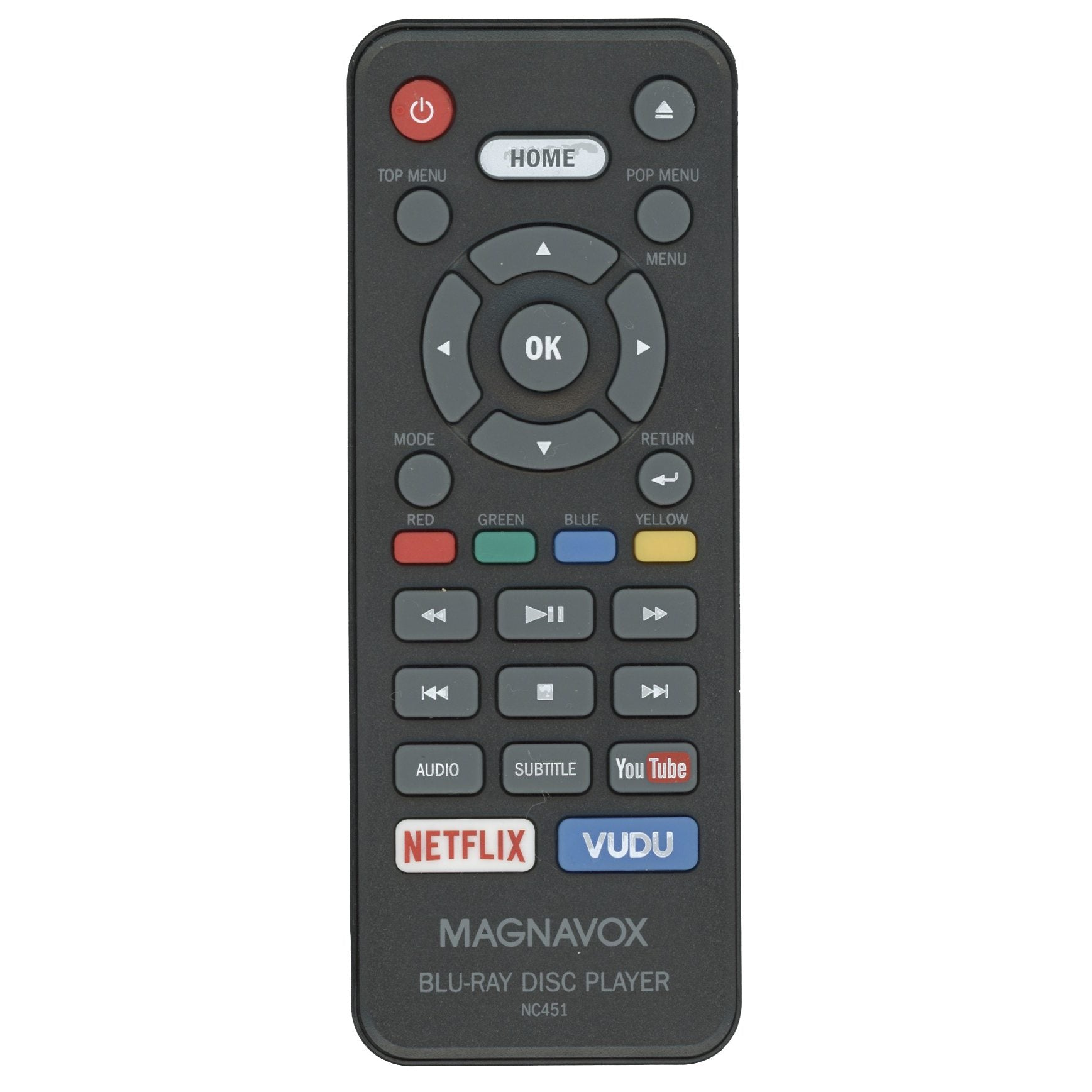 Magnavox NC451UH Blu-ray Remote Control