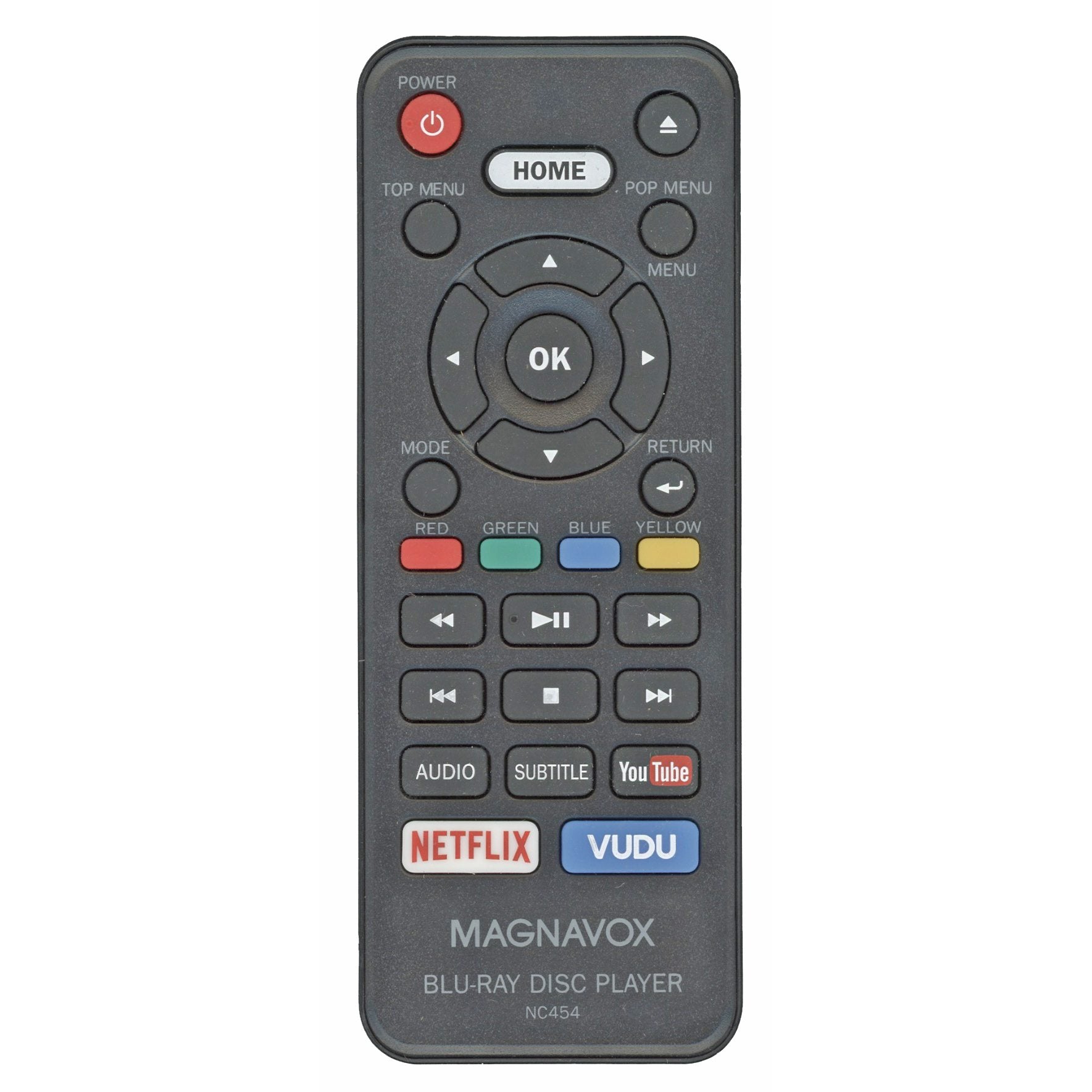 Magnavox NC454 Blu-ray Remote Control