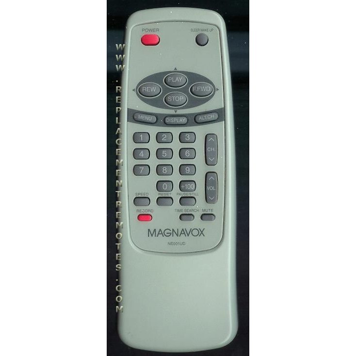 Magnavox NE001UD TV/VCR Remote Control