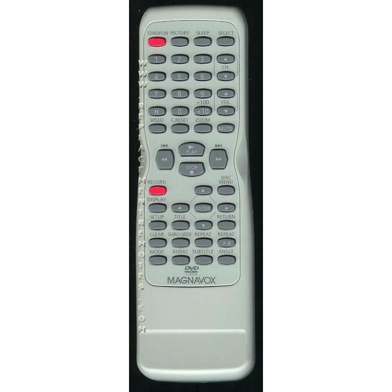 Magnavox NE206UD TV/VCR/DVD Remote Control