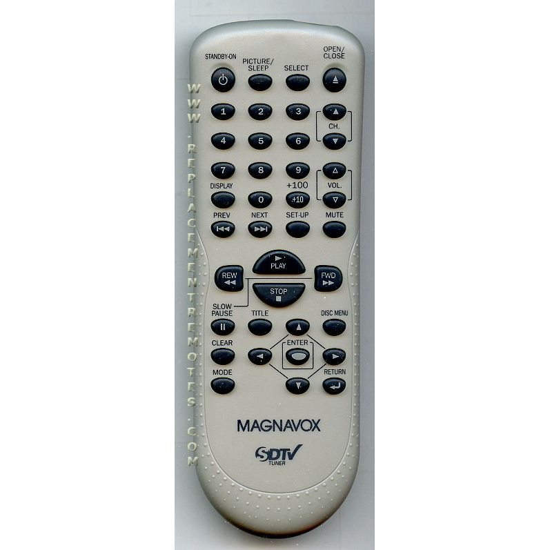 Magnavox NF108UD TV/DVD Remote Control