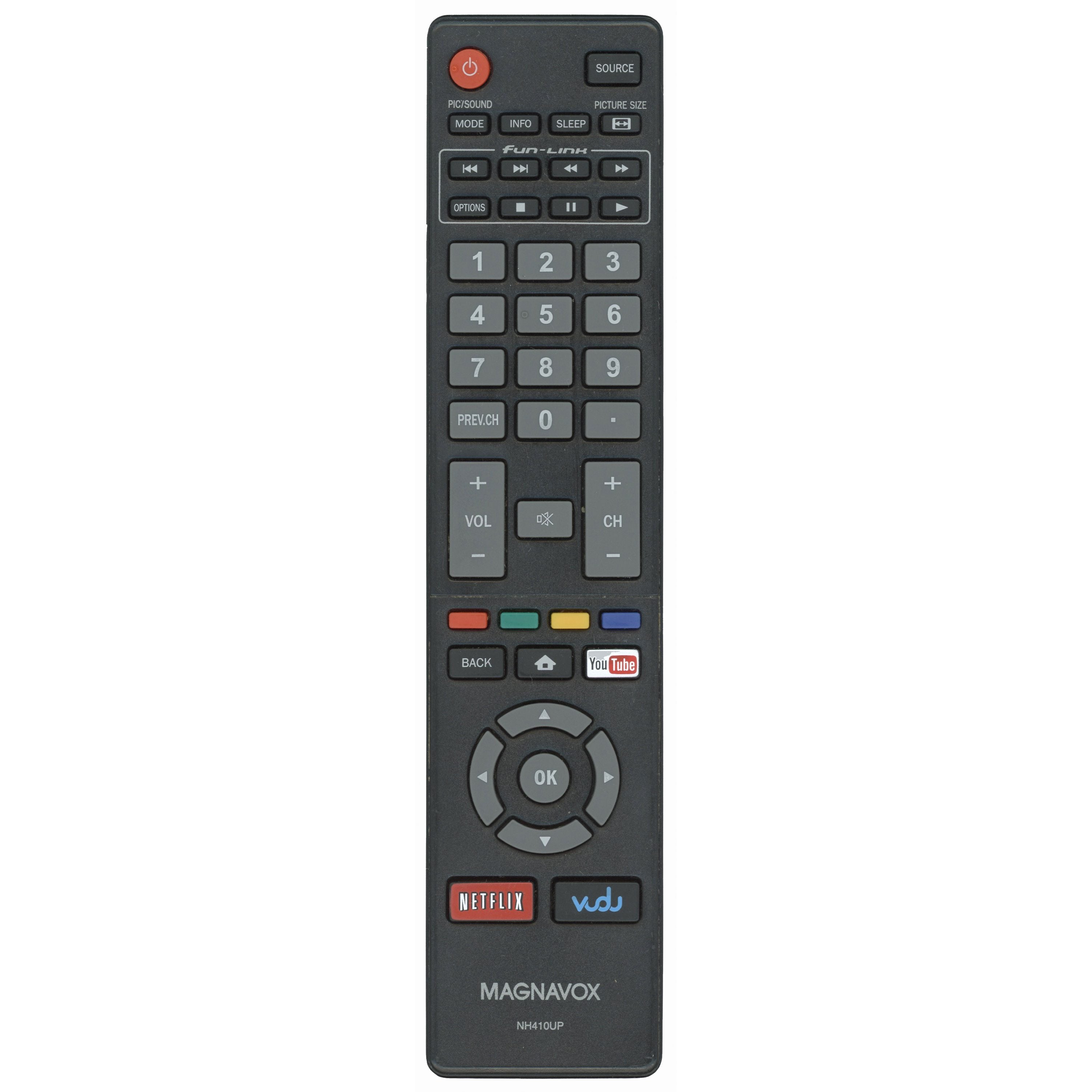 Magnavox NH410UP TV Remote Control