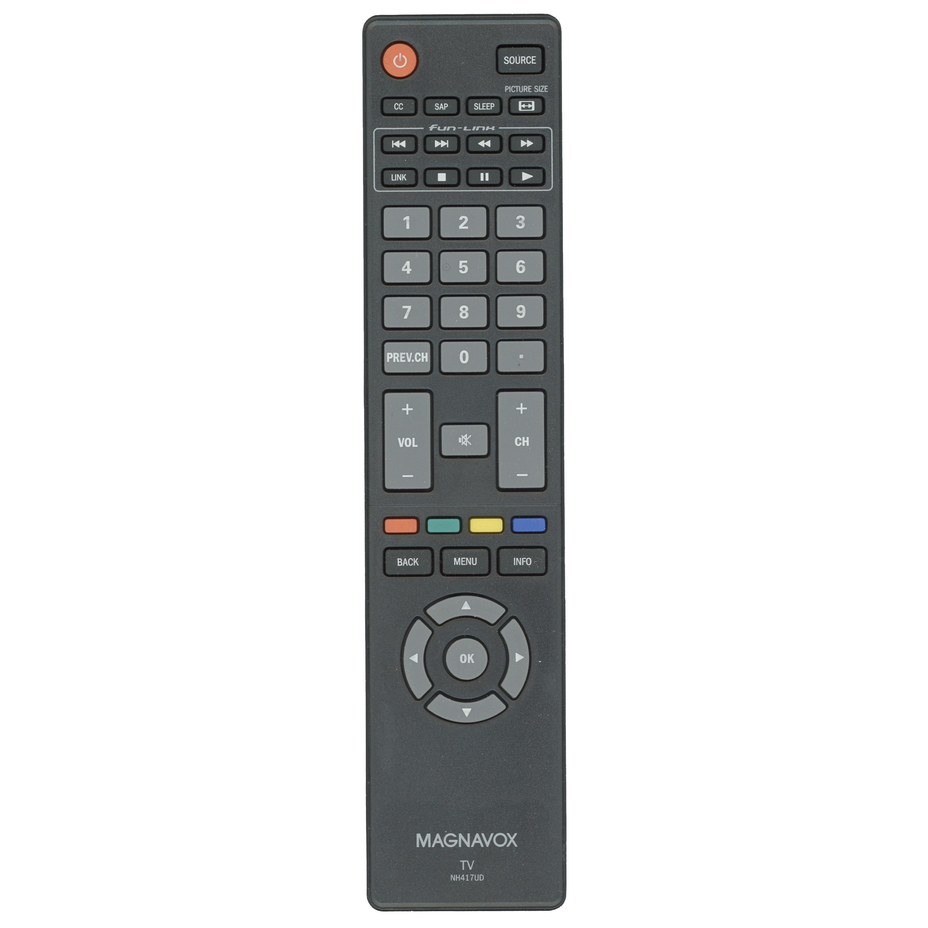 Magnavox NH417UD TV Remote Control