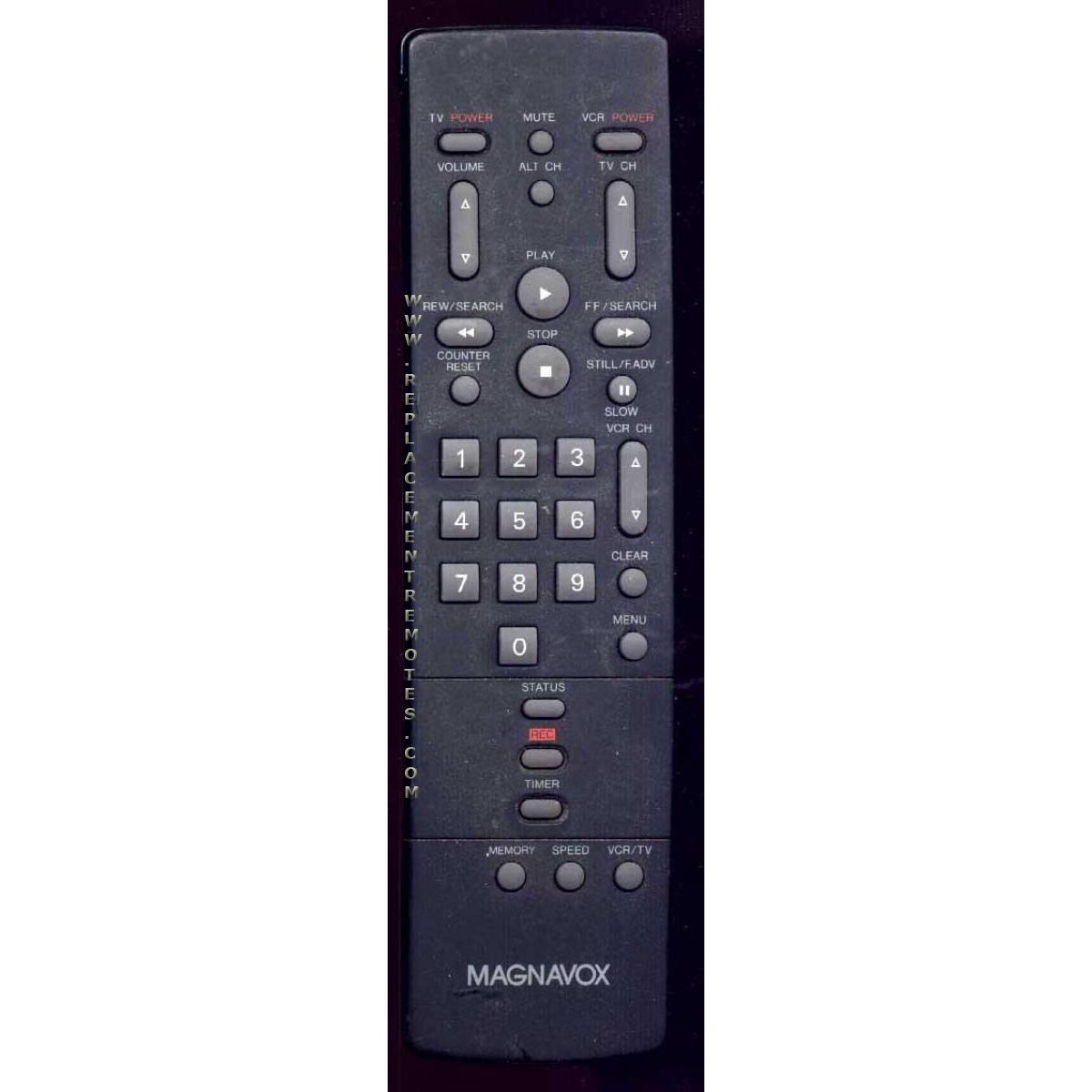 Magnavox OS37066 VCR Remote Control