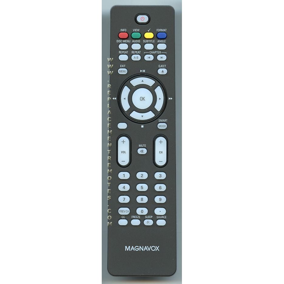 Magnavox RC2034316/01B TV/DVD Remote Control