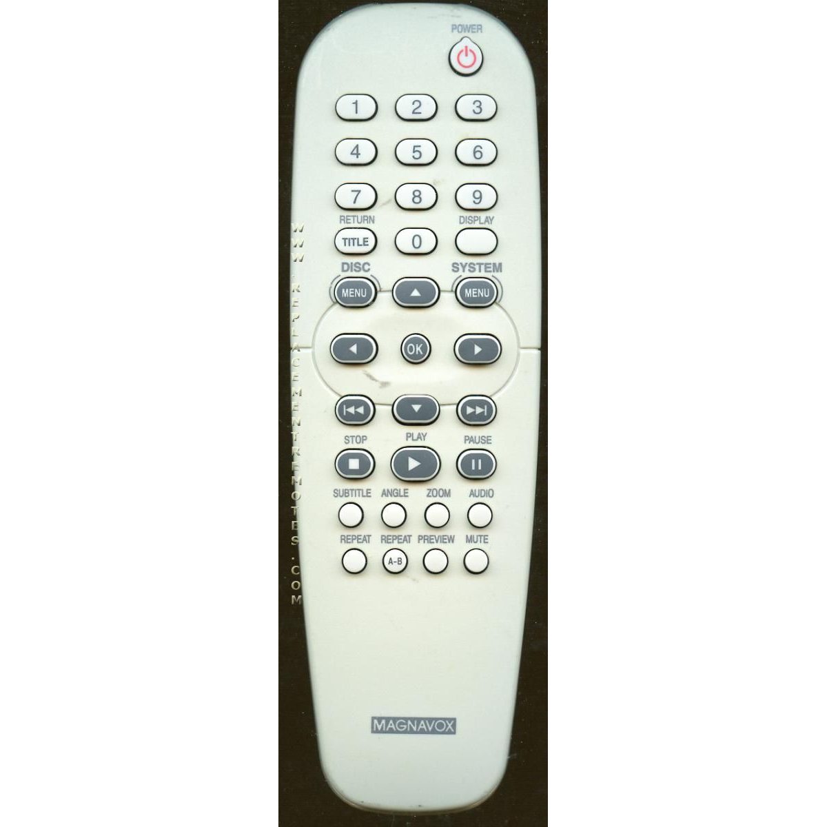 Magnavox RC2K18 DVD Remote Control