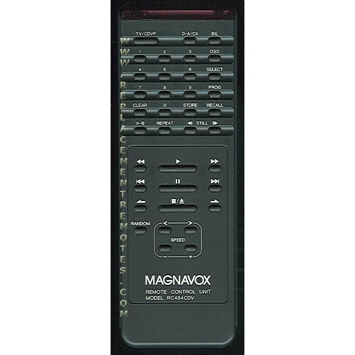 Magnavox RC484CDV Audio Remote Control