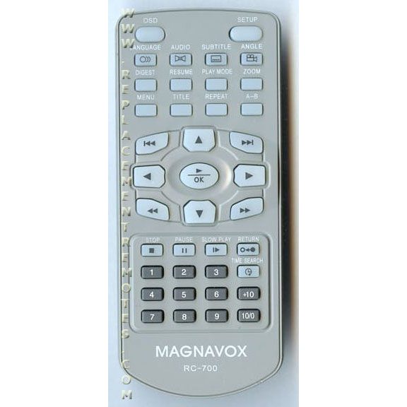 Magnavox RC700 TV/DVD Remote Control