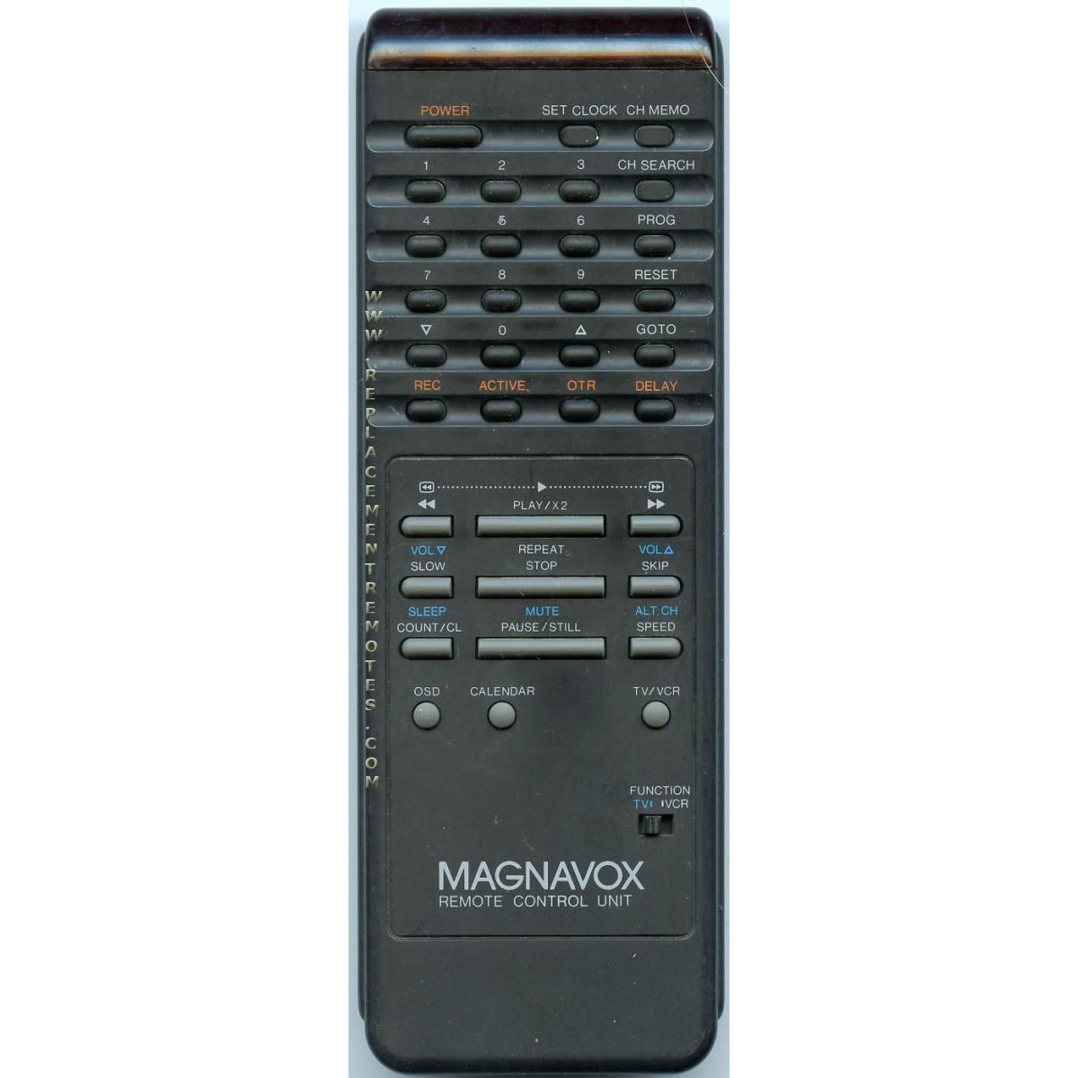 Magnavox RCNN147 VCR Remote Control