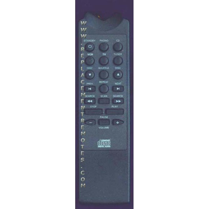 Magnavox RH6828 Audio Remote Control