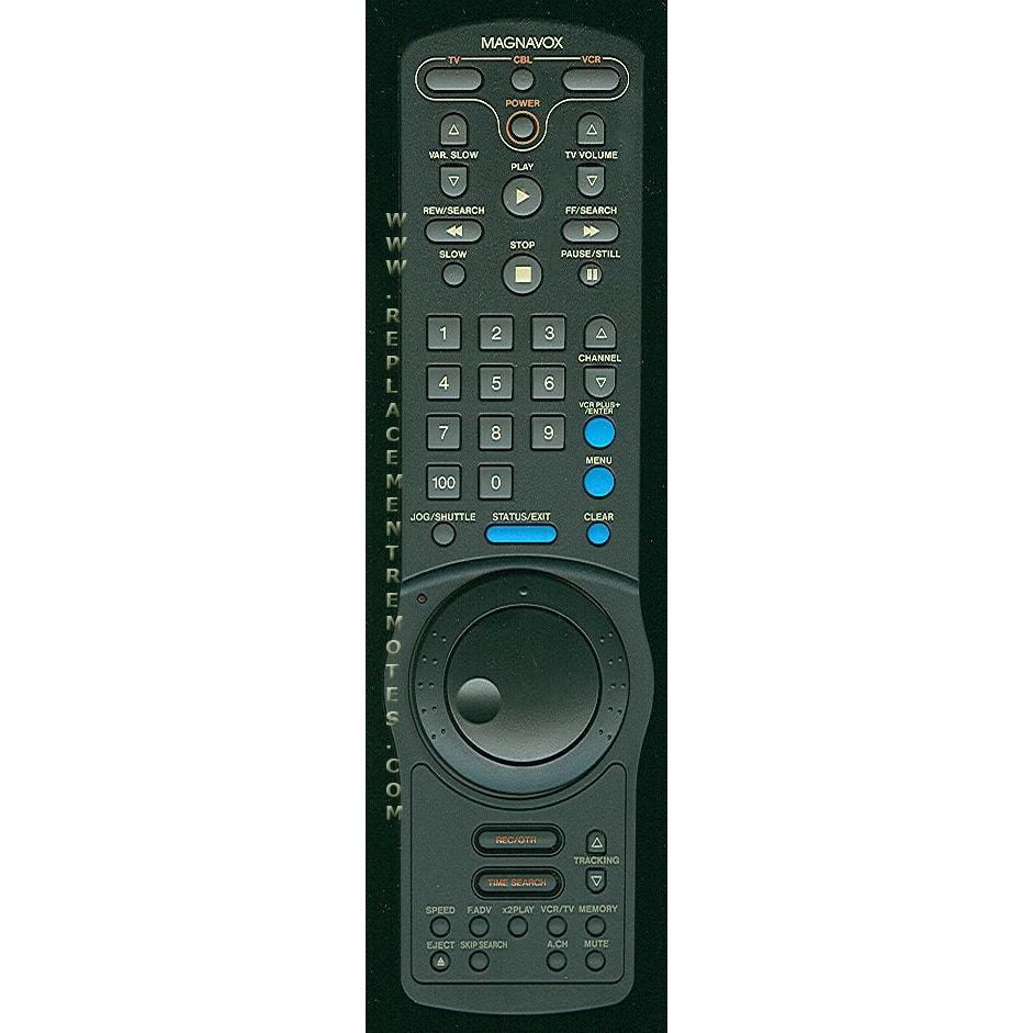 Magnavox UREMT46AL002 VCR Remote Control