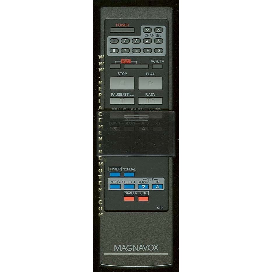 Magnavox VSQS0464 VCR Remote Control