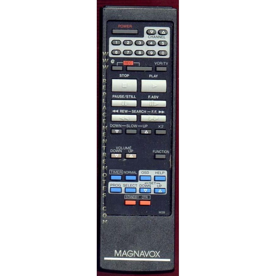 Magnavox VSQS0465 VCR Remote Control