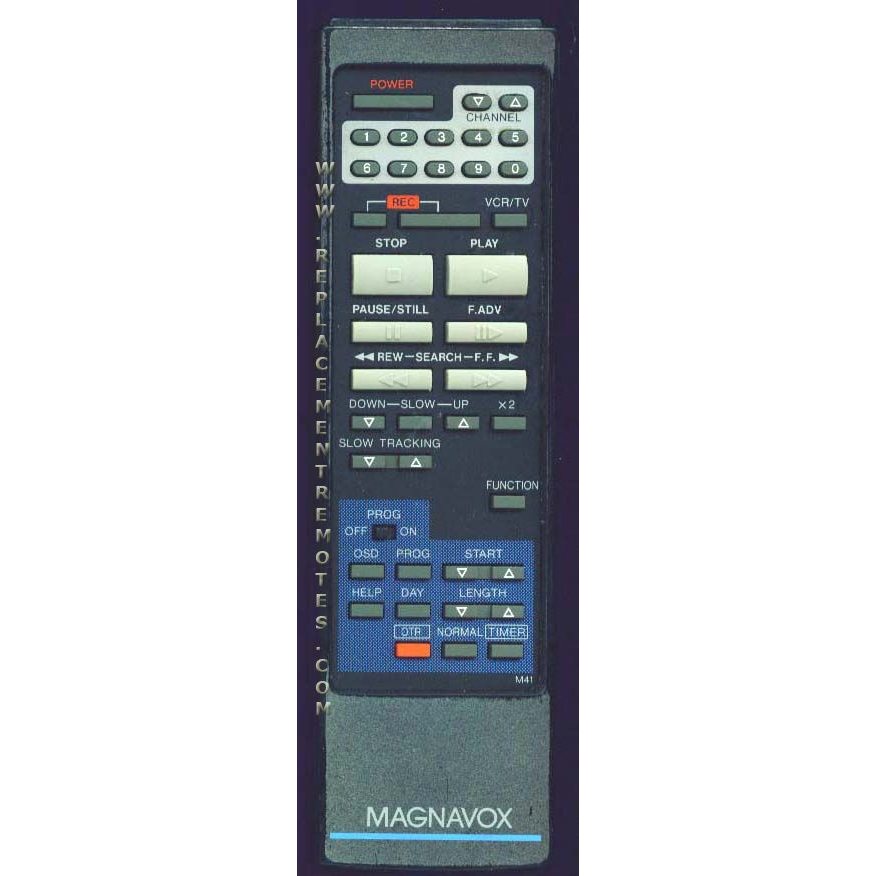 Magnavox VSQS0555 VCR Remote Control