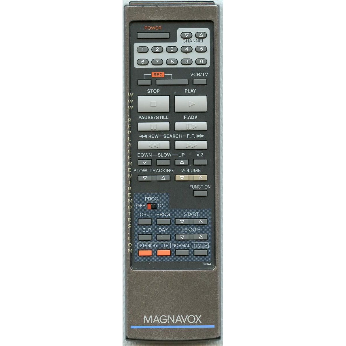 Magnavox VSQS0561 VCR Remote Control