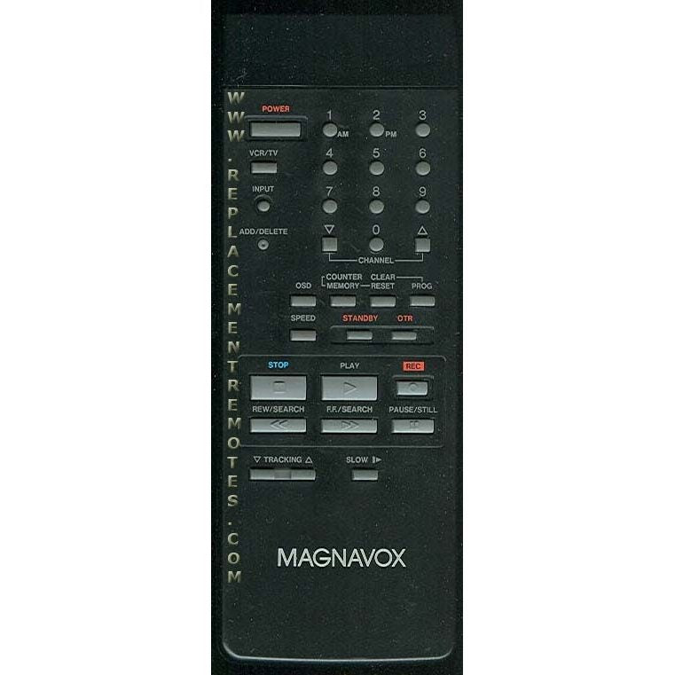 Magnavox VSQS0908 VCR Remote Control