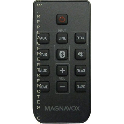 Magnavox WIR113001FA01 Sound Bar Remote Control