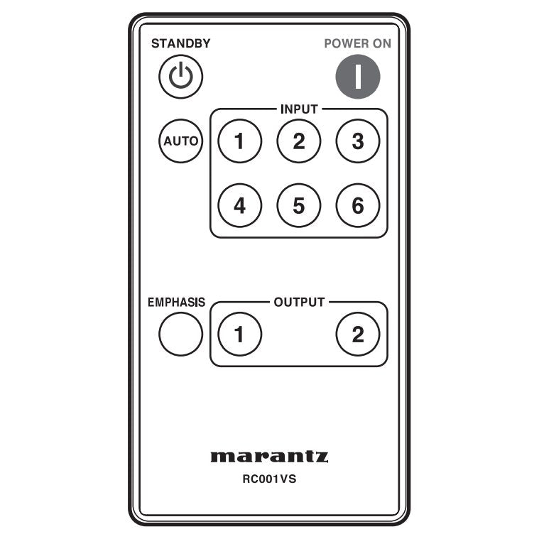 Marantz RC001VS Projector Remote Control