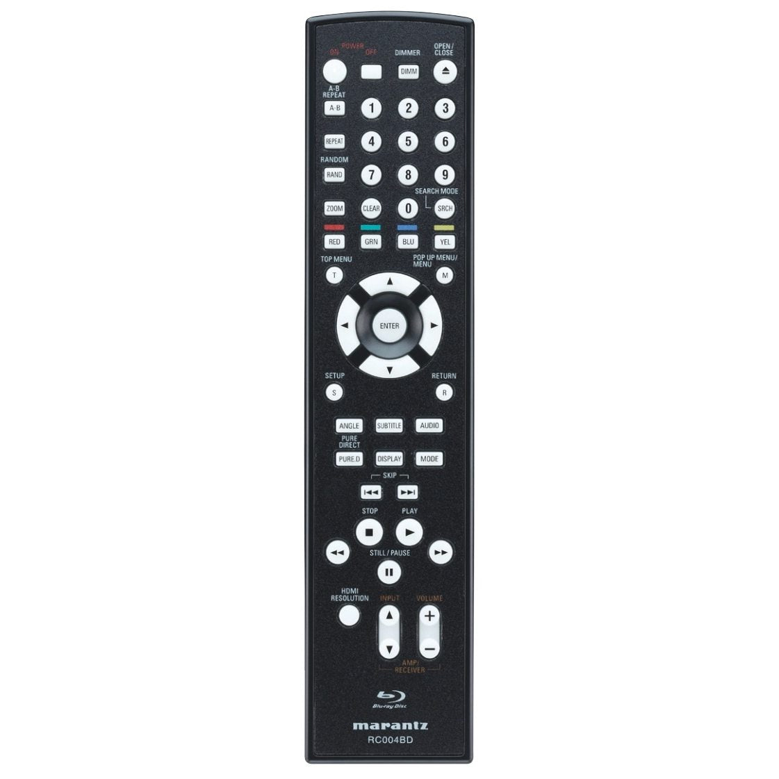 Marantz RC004BD Blu-ray Remote Control