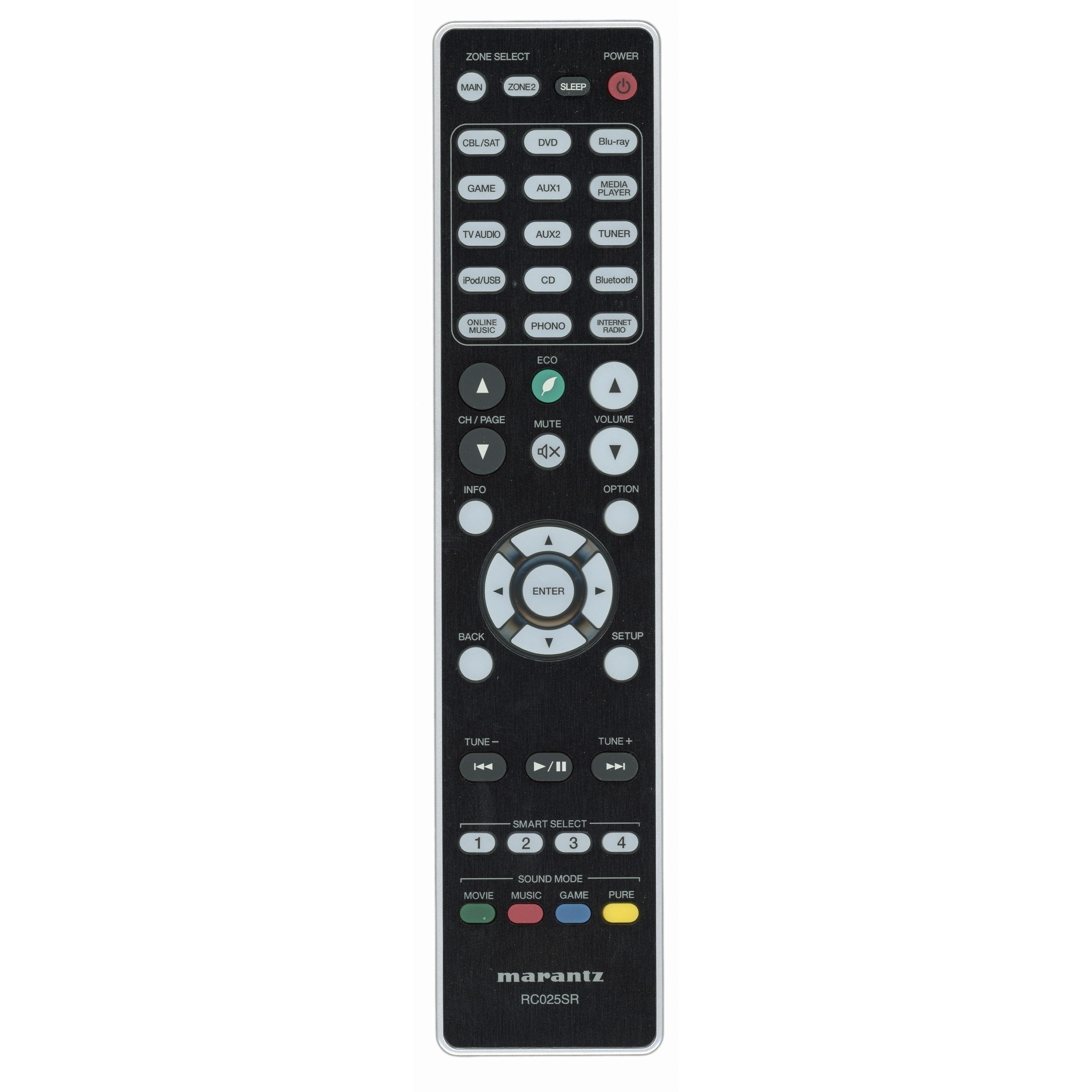 Marantz RC025SR Audio/Video Receiver Remote Control - 30701020500AM