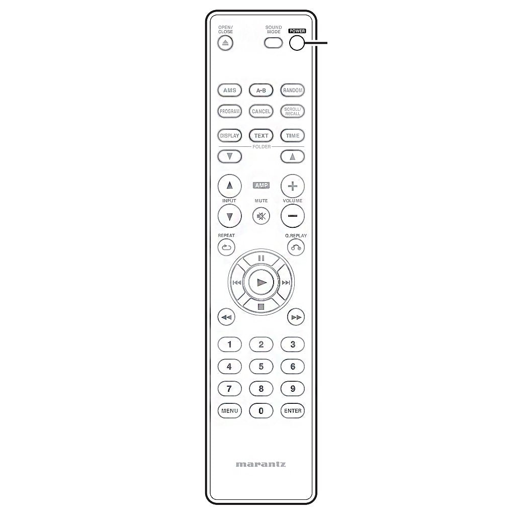 Marantz RC400CD CD Remote Control