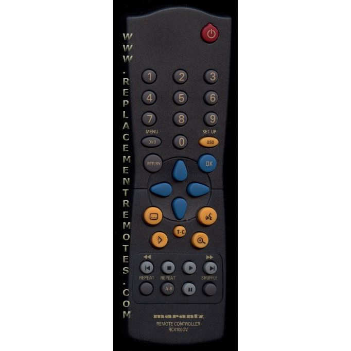 Marantz RC4100DV DVD Remote Control