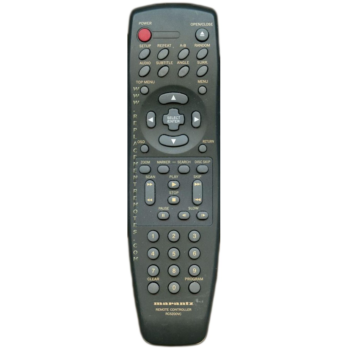 Marantz RC5200VC DVD Remote Control