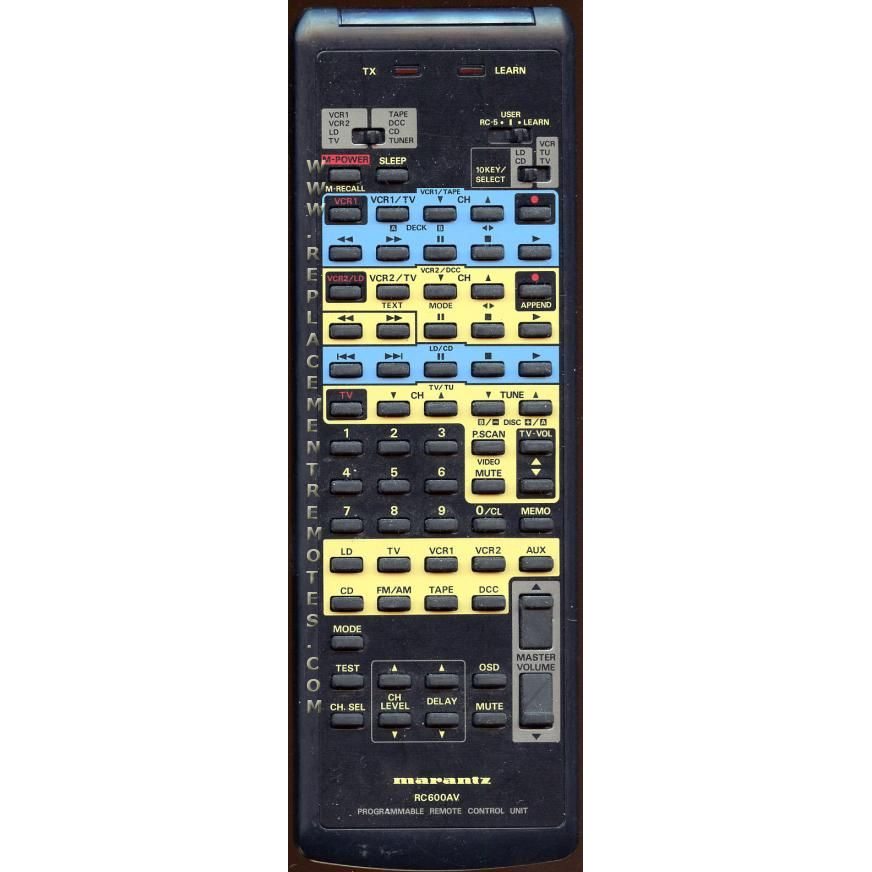 Marantz RC600AV Receiver Remote Control