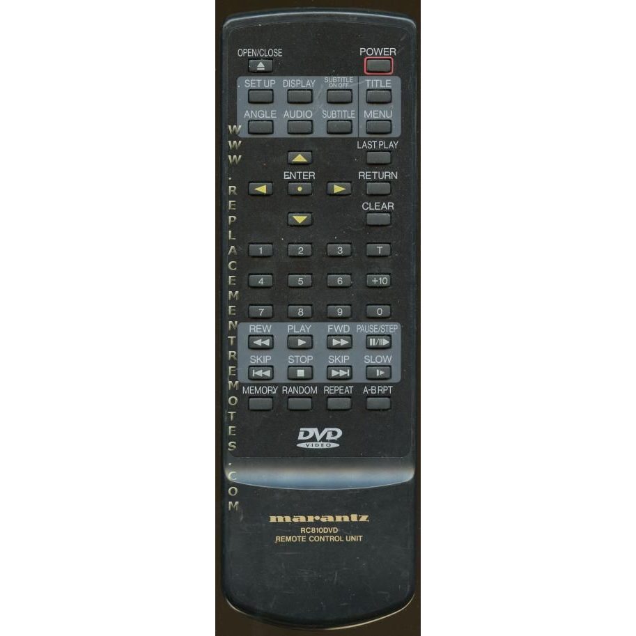 Marantz RC810DVD DVD Remote Control